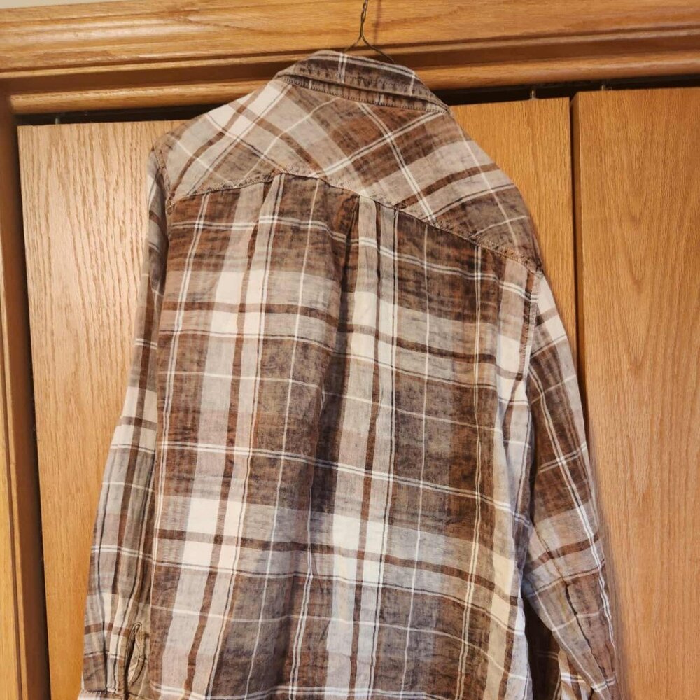 Maurices Women's Flannel Shirt - Picture 2 of 4